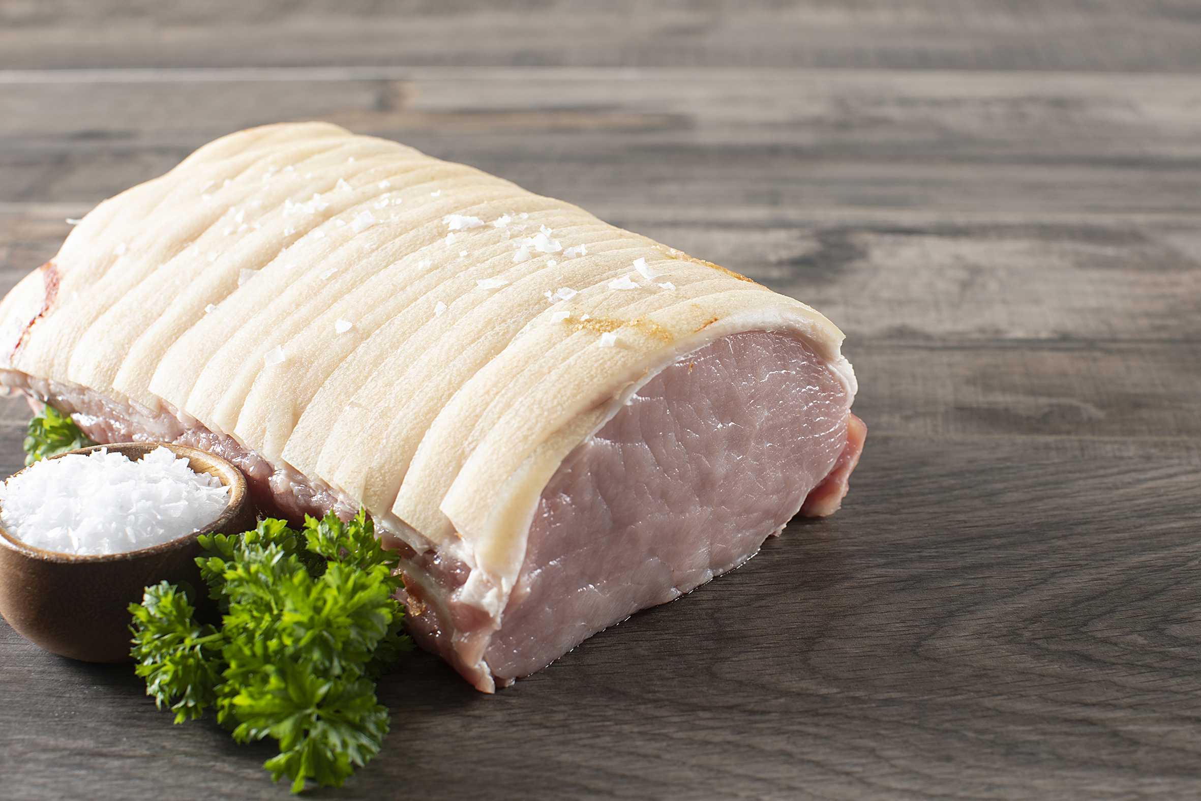 1/2 Gourmet kamsteg m/ben skåret fra den lave ende